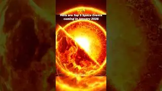 Топ-5 астрономических событий января 2026 года! 😱☠️ #космос #земля #вселенная