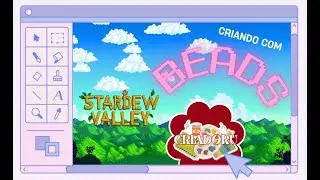Fiz a galinha do Stardew Valley em beads 🐔✨