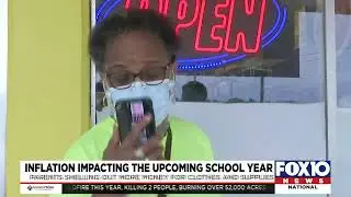 Inflation and impact on back to school shopping