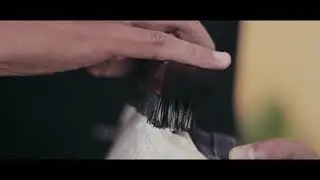 B ROLL CINEMATIC Shoe Cleaning - bams.cleanco
