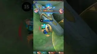 Layla With Maniac!! #mlbb #laylatiktok #shorts #laylaml #laylamaniac #laylamobilelegends #layla