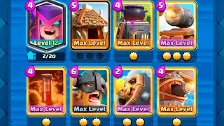 SKILLFUL HUT SPAM DECK | CLASH ROYALE