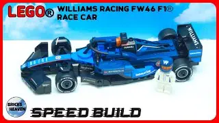 LEGO&reg; 77249 Williams Racing FW46 F1&reg; Race Car - Speed Build