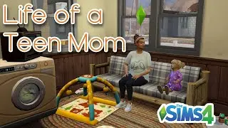 The Sims 4: Teenage Mom of 3 - Longplay No Commentary