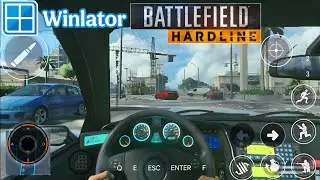 Winlator Bionic - Battlefield Hardline PC Game on Android | Snapdragon 8gen2 Oneplus 11 
