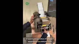 High-Speed Dough Sheet Making Machine | Rapid Production of Dumpling Wrappers and Flatbreads