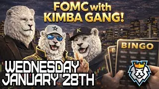 Wednesday January 28th! FOMC with Kimba Gang! #bitcoin #crypto #marketanalysis