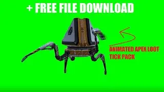 Animated Apex Legends Loot Tick Green Screen Background Special Effects Pack + download