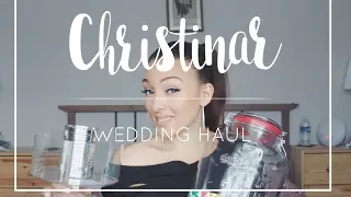 Huge Wedding Haul