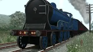 CR 903 carden hauling pasenger train
