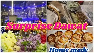 Surprise Dawat || Kababjees restaurant || Home made khatai (biscuit)