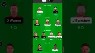 pbks vs dc dream 11 #dream11#dream11today  #viral