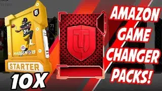 Opening 10 Amazon Game Changer Packs! - Madden NFL 19 Pack Opening