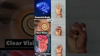 Daily Mudra #powerful #brain #clear #vision #cure #constipation #trending #shortvideo #shorts #mudra