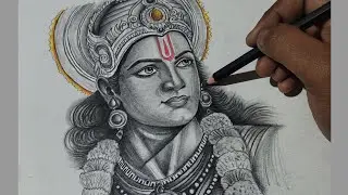 Portrait pencil drawing sketch ✨✍️❤️🙏😊