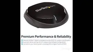 Bluetooth Audio Receiver with NFC   Wireless Audio   Aux BT Speaker Adapter