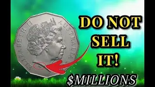 💰 Most Valuable 50 Cent Australian Coin  | Rare Error Coin Worth Millions