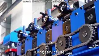 Trapezoid Tile Roof Wall Panel Roll Forming Machine