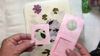 Build Your Stash and Craft, Wk 189, Wax Paper Windows, Tutorial :)