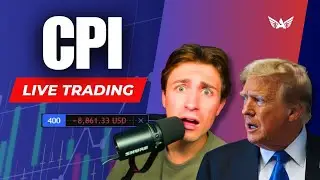 Live Trading CPI | GOLD, USD, SPX500 & More!
