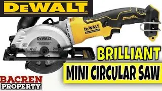 Компактная дисковая пила DEWALT Mini | Обзор инструмента DCS571N UK