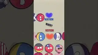blue teem &red teem #countryballs #russia #history #usa #iran#memes#vietnam #china #ukraine#germany