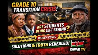 “Kenya’s Grade 10 Transition Crisis: Hidden Costs, Delay & Real Solutions. | ISWAK TV Press Release”