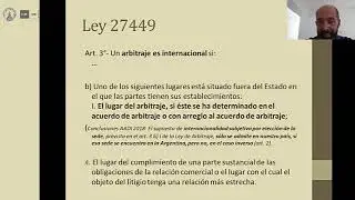 Arbitraje e Inmunidad de Estados y organis. internacionales - Der. Int. Priv. - Dr. Soto - Fder-UNR