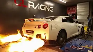 Ma GT-R Es Enflamm&eacute;e !!! 700hp+ By GL-RACING