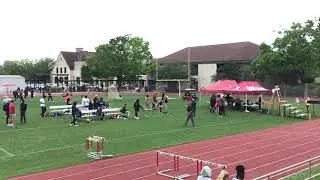 2021 Nick Finnegan Invitational Girls 800M. Kat Kwiatkowski and Ella Newman