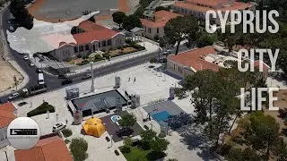 Central And Old Paphos From Above - Drone Footage