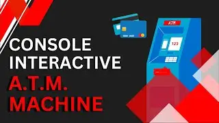 Atm functionality console interactive project with typescript