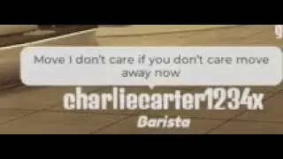 TROLLING IN BOBA CAFE IN ROBLOX WITH THE WORD 