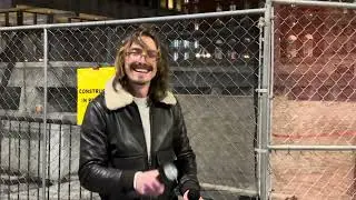 Mark Rebillet Spotted Playing Live In Front of City Hall In  Philadelphia