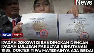 Dokter Tifa dan Roy Suryo Bandingkan Ijazah Jokowi dengan Ijazah Lulusan Fakultas Kehutanan 1985