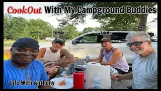 My Tiny RV Life: Cookout With My Campground Buddies