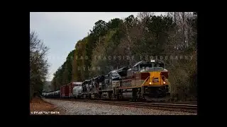 NS 154 [EMD SD70ACE #1074 - DELAWARE & LACKAWANNA leading] - Seneca, SC - 10.01.2025 (HD)