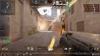 ACE 4 HE Grenade and 1 AK kill CS2
