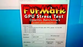 AMD Ryzen r5-2600 + gtx 660 2gb быстрый тест