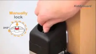 KiddyGuard Baby Safety Gate is easy to use