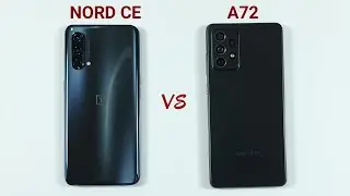 Oneplus Nord CE vs Samsung A72 - SPEED TEST