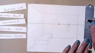 PtSA Art Prompts for Kids: Draw Your Room in Perspective with Michele Soderstrom