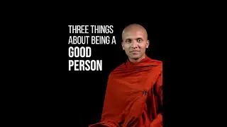 Three things about being a good person 🧘&zwj;♀️💛😇  | Buddhism In English #Short