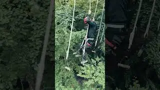 The stirrups!  #adventuresport #outdoorsport #outdoorclimbing #zipline #climbingadventures #nature