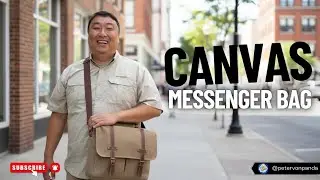 Chase Chic Vintage Canvas Laptop Messenger Bag Review