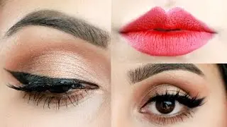 Maquillaje Cl&aacute;sico: Delineado de Gato y Labios Rojos