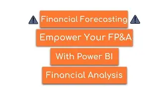 Microsoft Partner Power BI Showcase Financial Analysis Dashboard