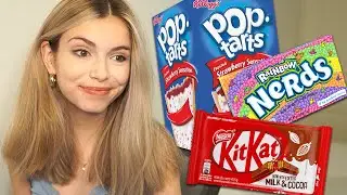 TRYING AMERICAN CANDY FOR THE FIRST TIME