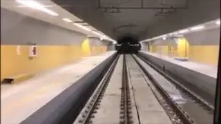 Metropolitana di Catania la prima corsa di prova sulla tratta Borgo Nesima
