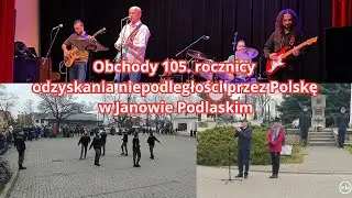 Obchody 105. rocznicy odzyskania niepodległości przez Polskę w Janowie Podlaskim